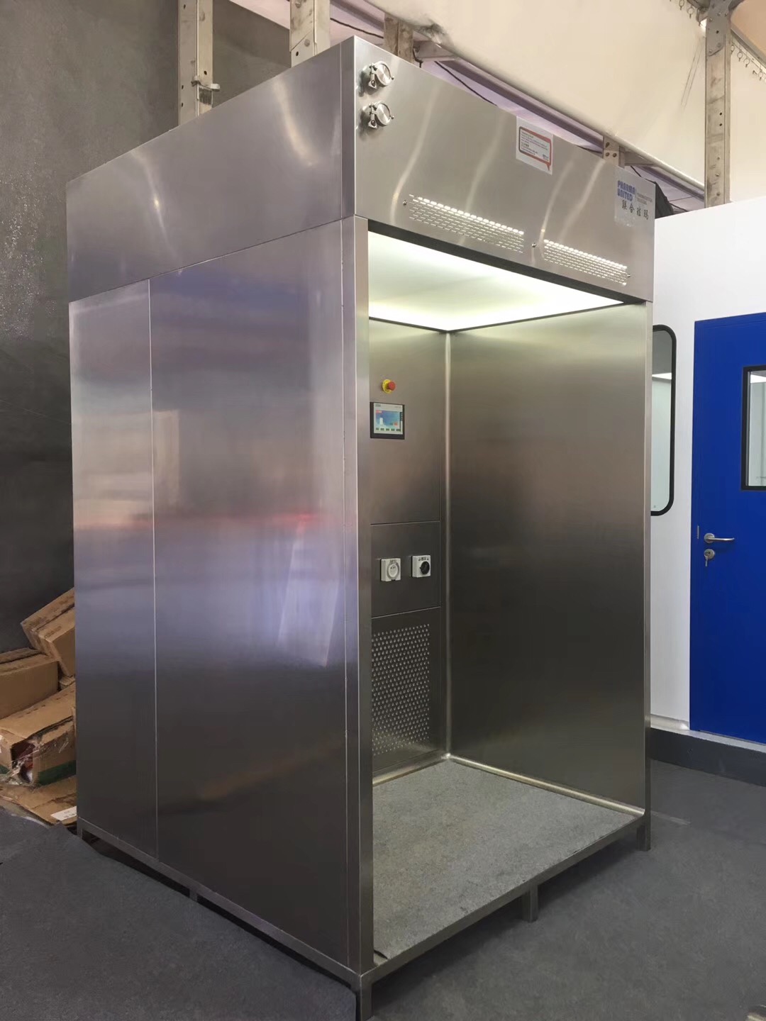 Sala de Pesado a Presión Negativa